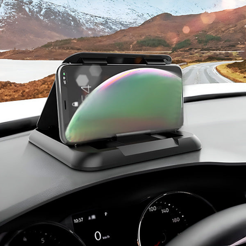 Flexible Support for Phone in Car