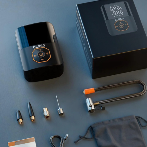 Mini Kompresor Samochodowy Ładowalny – Moc 18000mAh