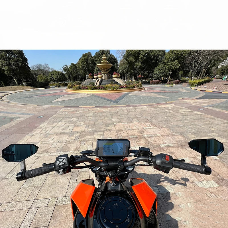 Motorrad-Rückspiegel Anti-Blendung – Universal, verstellbar & Sportdesign