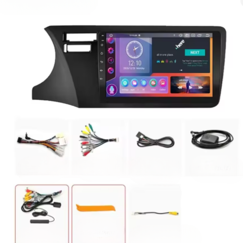 Android 10 Tommers Autoradio – 2 DIN, GPS, WiFi, Avtakbar Skjerm