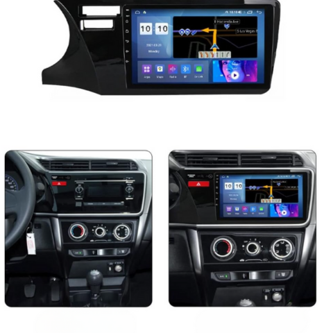 Android 10 Tommers Autoradio – 2 DIN, GPS, WiFi, Avtakbar Skjerm