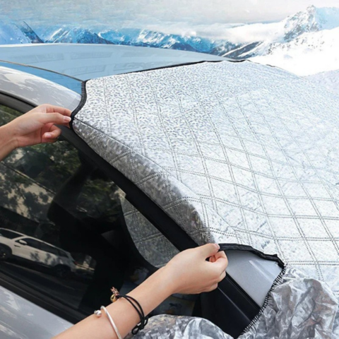 Protege Parabrisas Auto – Antihielo En Invierno, Anticalor En Verano