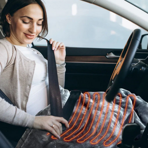 כיסוי חימום לרכב – טיימר מובנה ו-9 רמות חום