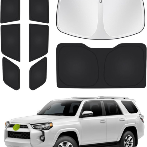 Skräddarsydd Solskydd För Toyota 4Runner 2010-2024 – Maximalt Inre Skydd