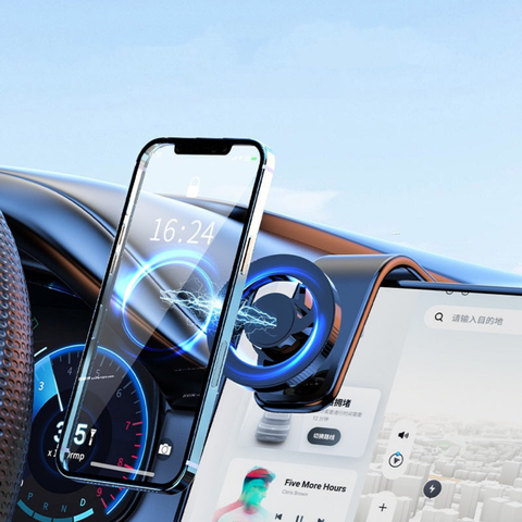 Magnetische Auto Steun – Veilige Bevestiging met Verstelbare Arm