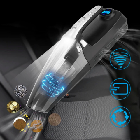 Aspirator Auto 4-In-1 – Performanță Înaltă 12V/120W