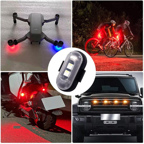 Luce LED Anti-Collisione – Ciclismo e Moto