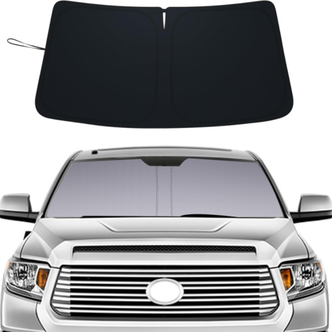 Foldable Sunshade Windshield — Heat Reduction and Easy Installation