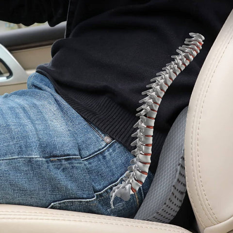 車用クッション 背中と座面用 – 強化された快適さ