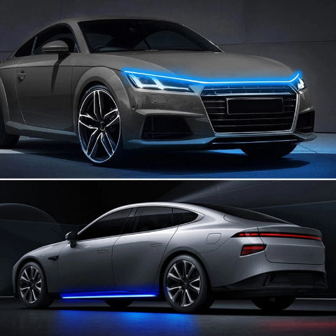 Tira LED de parrilla para coche – Diseño moderno y de tendencia