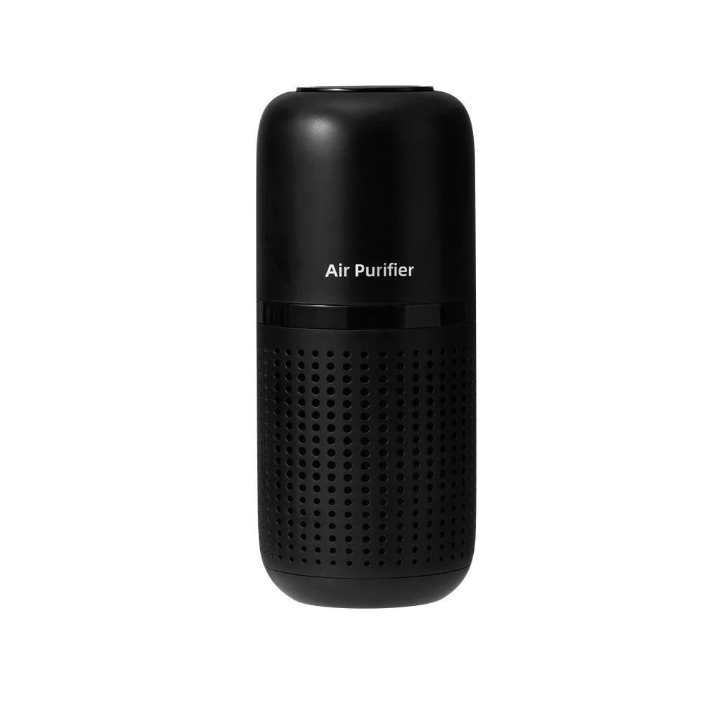 Purificador de Aire de Coche Portátil – Ionizador Silencioso y Recargable por USB