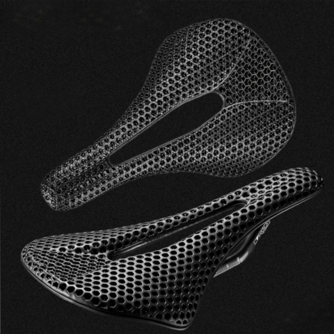 Silla De Bicicleta Ultraligera Con Estructura Impresa — Confort y Rendimiento