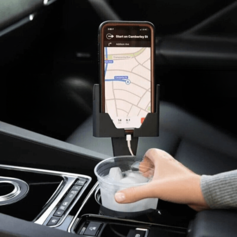 Supporto per telefono multifunzione 2 in 1 — Compatibile con tutti gli smartphone