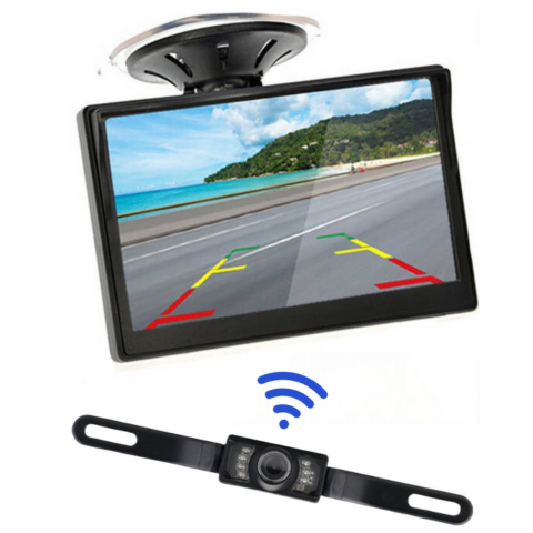 Cámara de Reversa con Pantalla – Visibilidad Perfecta para Su Coche