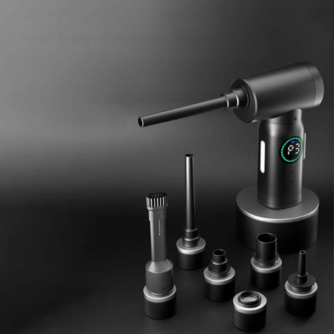 Mini Töltött Porszívó-Fújó – Multifunkciós és Erős