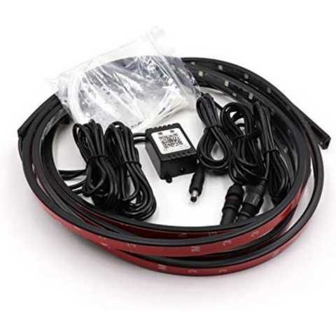 ערכת LED ניאון לרכב — תאורת תחתית רב צבעונית