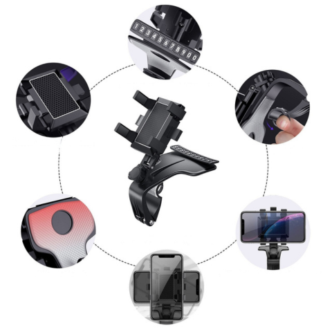 Autós Telefon Támogatás — Csúszásmentes és Biztonságos