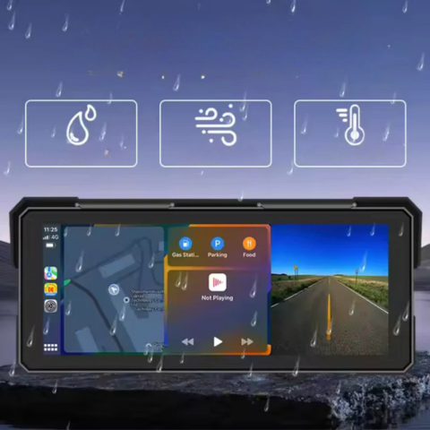 Multimedia System Moto — GPS, Musik & Intelligent Kontroll