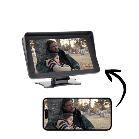 マルチメディアスクリーン 車 — ワイヤレスCarPlay & Android Auto