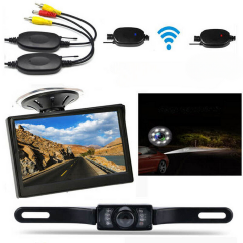 Cámara de Reversa con Pantalla – Visibilidad Perfecta para Su Coche