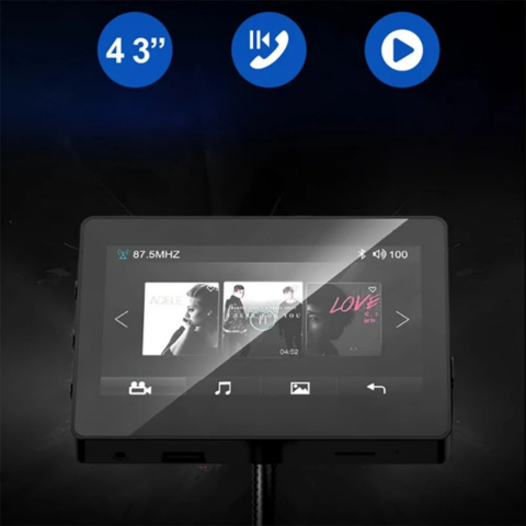 Cititor MP5 pentru mașină — Compact și versatil