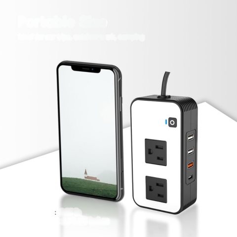 Car Current Converter – Fast Power Outlets and USB Ports