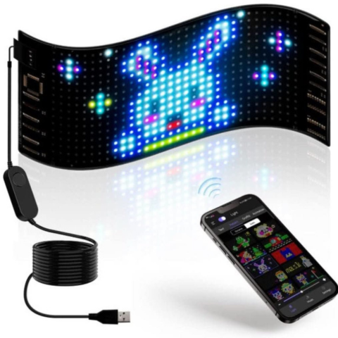 LED Display Panel Auto – Custom Text and Patterns