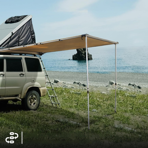 Carpa Lateral De Coche — Montaje Rápido Y Protección Total
