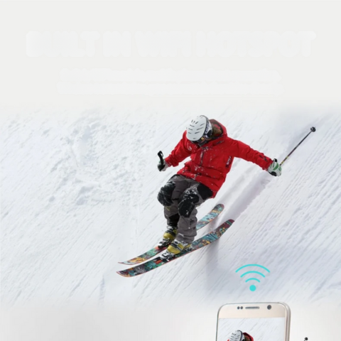 מיני מצלמת קסדה – רב תכליתית ודחוסה