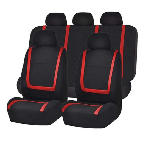 Lote de 9 Fundas de Asiento de Auto – Protección Completa Interior
