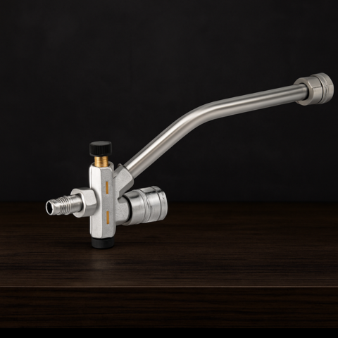 Høytrykkspistol med skumkanon — Kraftig rengjøring