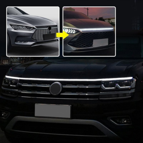 Tira LED de parrilla para coche – Diseño moderno y de tendencia