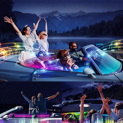 Kit Belysning Inuti Bilen LED — Skapa Den Perfekta Stämningen