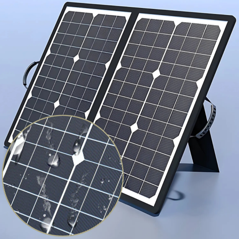 Kannettava Aurinkopaneeli — Matkustus- ja Leirintäautonomia