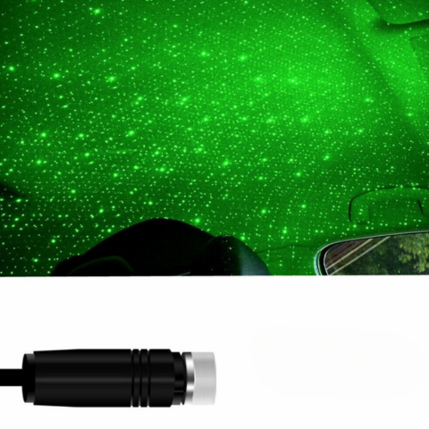 Iluminación LED Estrellada Para Techo De Coche — Ambiente Nocturno Mágico