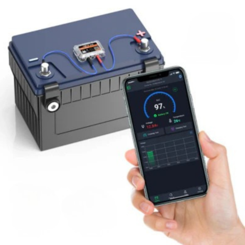 Bilbatteritest med Bluetooth-overvåking — Rask sjekk og optimal ytelse