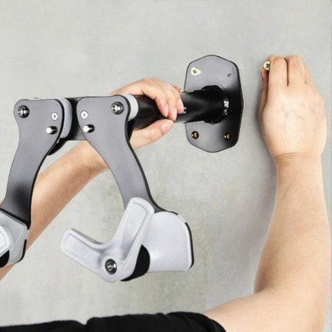 حامل حائط للدراجات الهوائية - موفر للمساحة وآمن