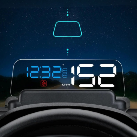 C500 OBD2 Head-Up Display - Pantalla clara e instalación sencilla