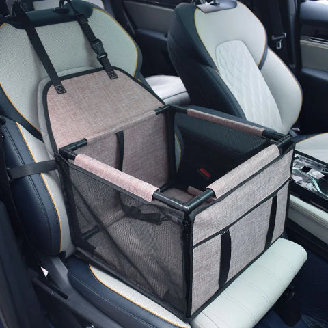 Siège Auto Pliable Pour Chien – Pratique Et Sécurisé