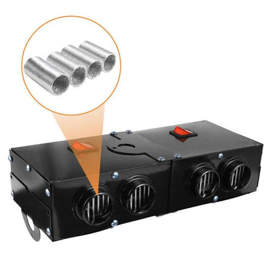 Bilvärmare 500W — Snabb avfrostning och behaglig temperatur