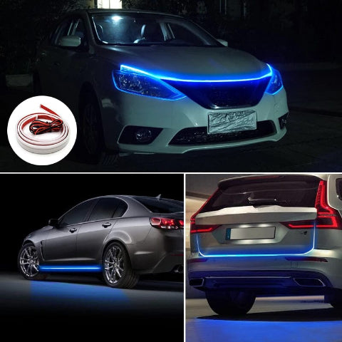 Tira LED de parrilla para coche – Diseño moderno y de tendencia