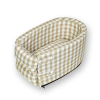 Asiento de coche acogedor para cachorro – Seguridad y confort 