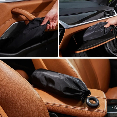 Parasoles de Coche Tipo Paraguas – Protección UV y Reducción de Calor 