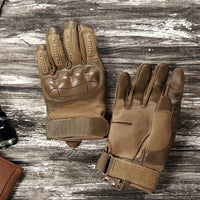 Guantes de Moto Tácticos Reforzados – Protección y Agarre Extremo 