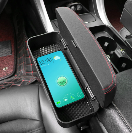 Accoudoir De Console Centrale Pour Voiture - Confort Et Rangement Pratique