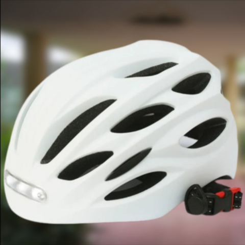 Kask rowerowy z wbudowanym światłem – zwiększone bezpieczeństwo i widoczność 