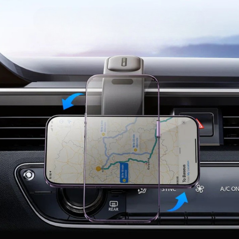 Caricatore Wireless Per Auto – Fissaggio Discreto E Compatibile Con Tutti I Modelli 