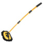 Mop telescopic de curățare – cap pivotant și mâner lung 