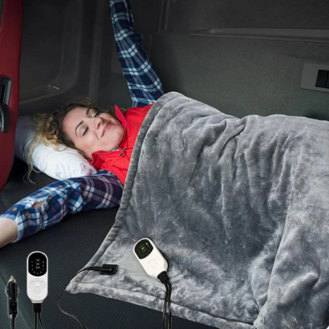 Heating Blanket For Car – Integrated Timer And 9 Heat Levels 