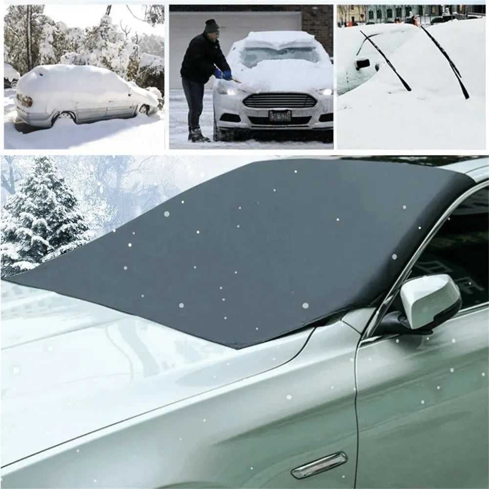 Cubierta Magnética Parabrisas — Protección Contra Escarcha Y Nieve 